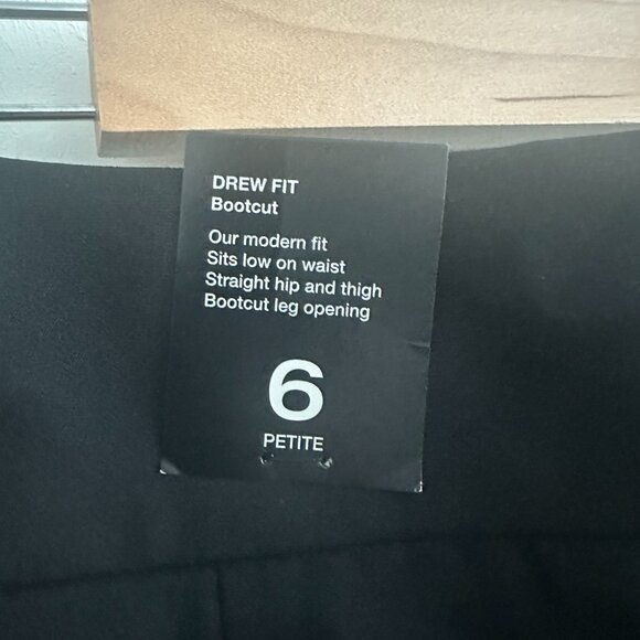 The Limited Drew Petite Black Pants Size 6 - NEW w/ TAGS - Picture 2 of 5